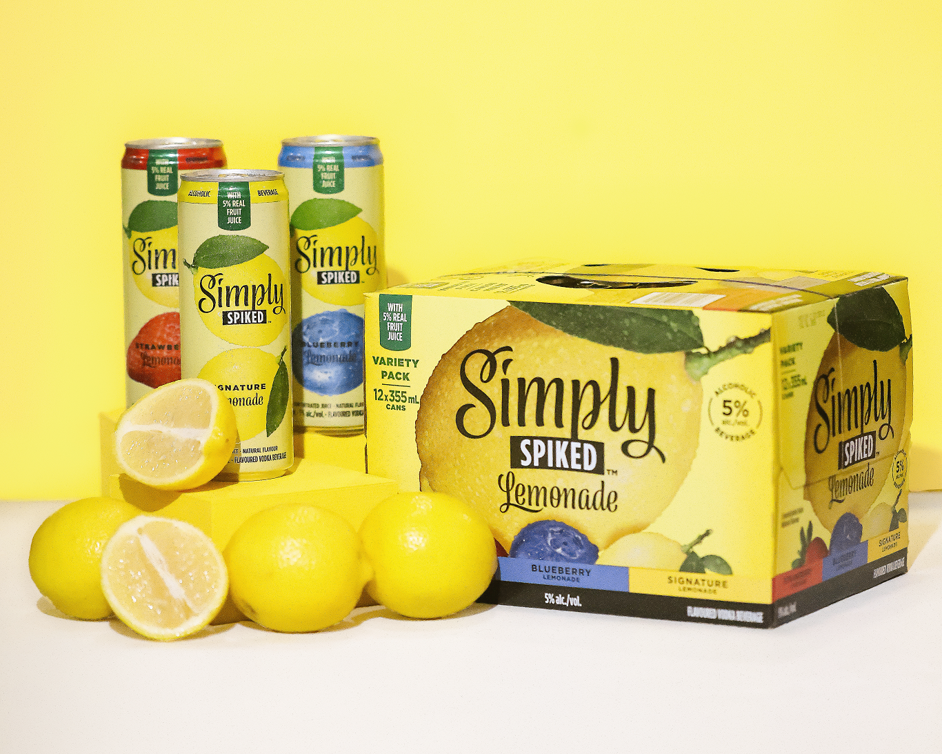 Simply Spiked Lemonade launching in Canada | Molson Coors Beer